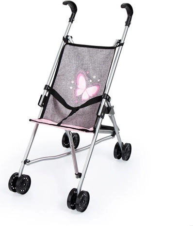 Bayer kolica za lutke Buggy siva