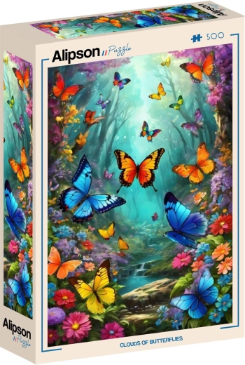 Alipson puzzle Oblaci leptira 500 dijelova