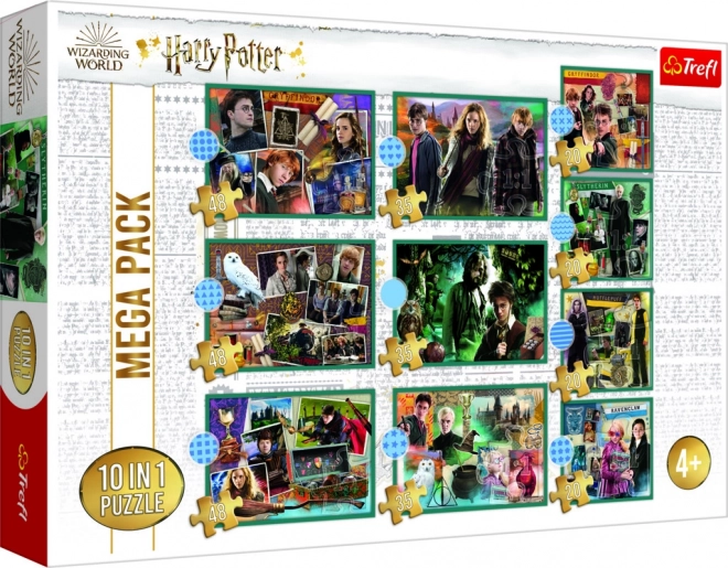 Slagalice 10 u 1 HARRY POTTER – čarobnjački svijet