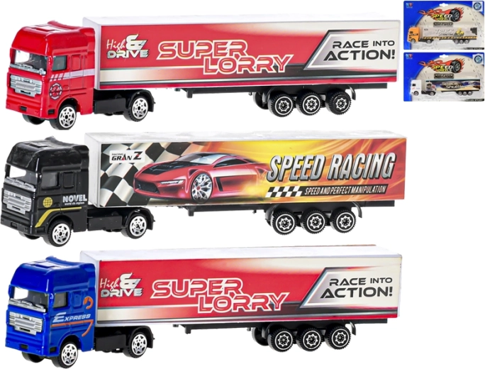 Metalni kontejnerski kamion 20 cm, mjerilo 1:87, slobodan hod