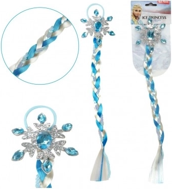 Ledena Princeza pletenica s flitrima