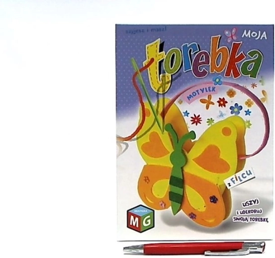 MOJA TOREBKA torbica od filca leptir
