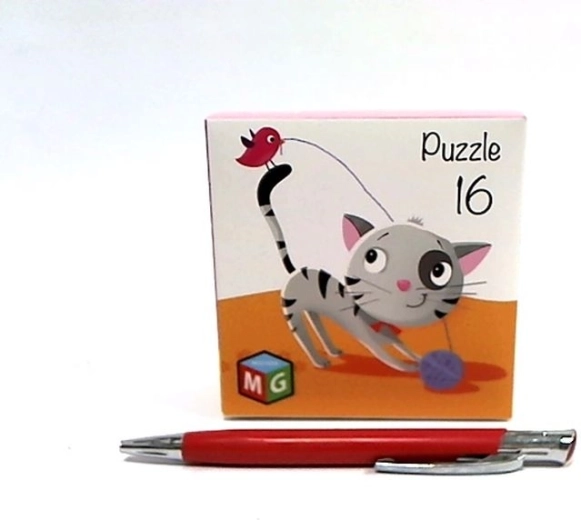 Puzzle 16 dijelova mačić