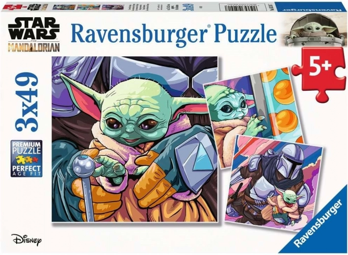 Ravensburger puzzle STAR WARS: The Mandalorian 3×49 dijelova