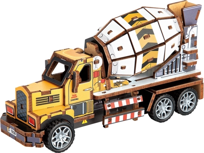2Kids Toys 3D drvena slagalica buldožer