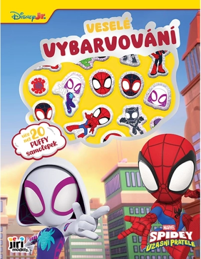 Veselo bojanje uz super naljepnice Spidey