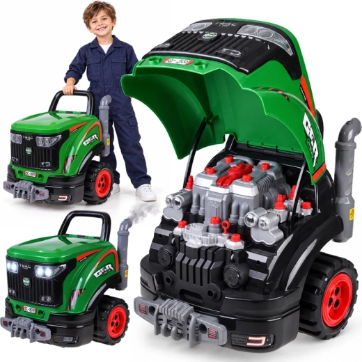 Interactive Tractor with Little Mechanic's Workshop