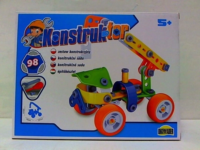 Konstrukcijski komplet vozilo 98 dijelova