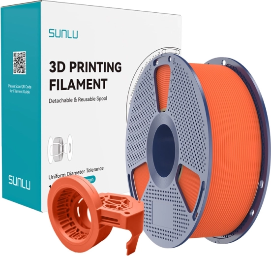 Sunlu visokobrzinski mat PETG filament narančasti