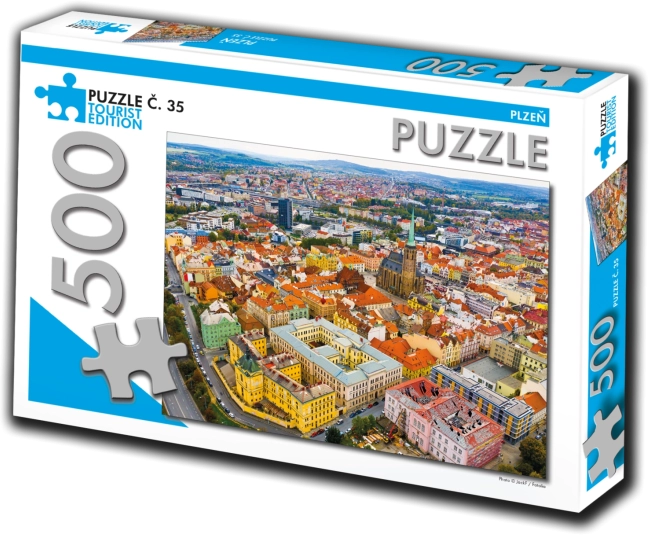 Puzzle Plzeň 500 dijelova turističko izdanje