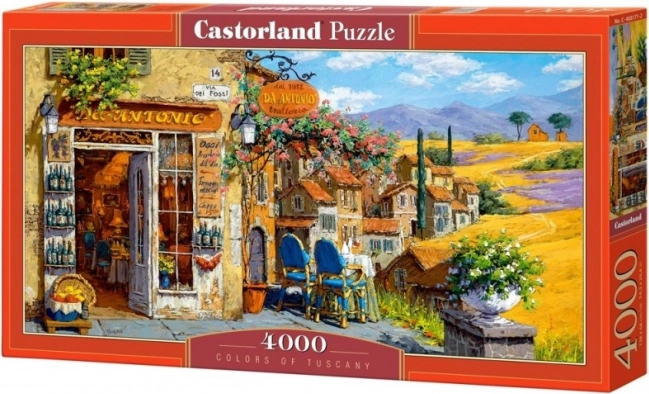 Puzzle od 4000 dijelova – boje Toskane