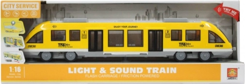 Tramvaj na zamašnjak žuta 1:16