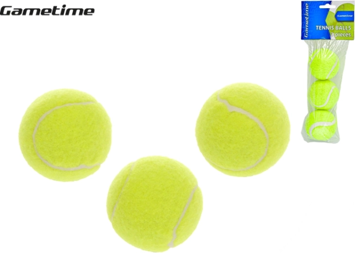 Teniske loptice GAMETIME 6 cm, set 3 kom