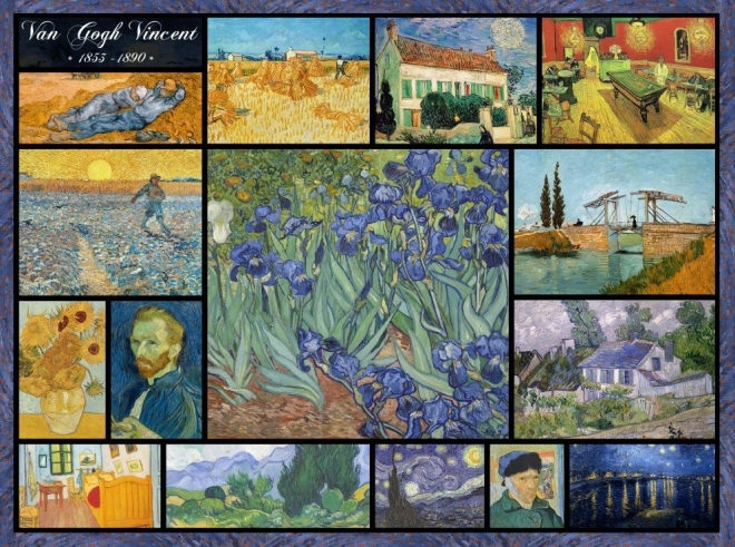 Puzzle kolaž vincent van gogh 2000 dijelova