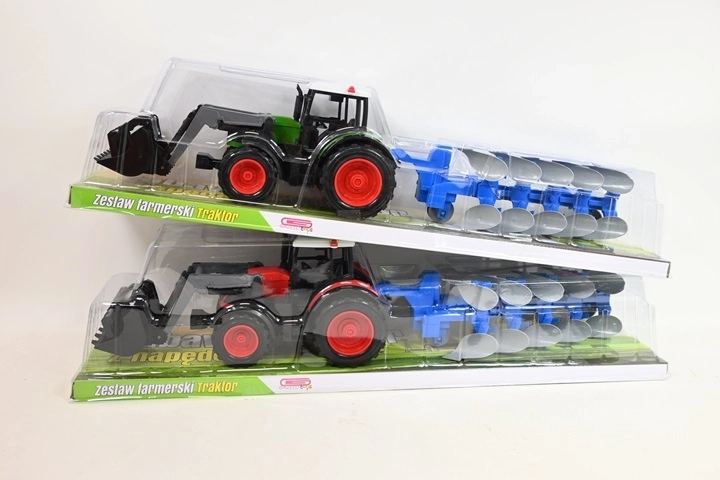 Traktor s poljoprivrednim strojem