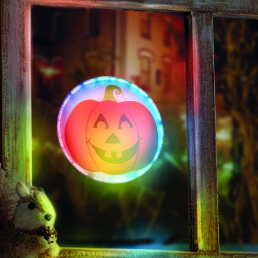 Halloween Pumpkin RGB Self-Adhesive LED Decoration