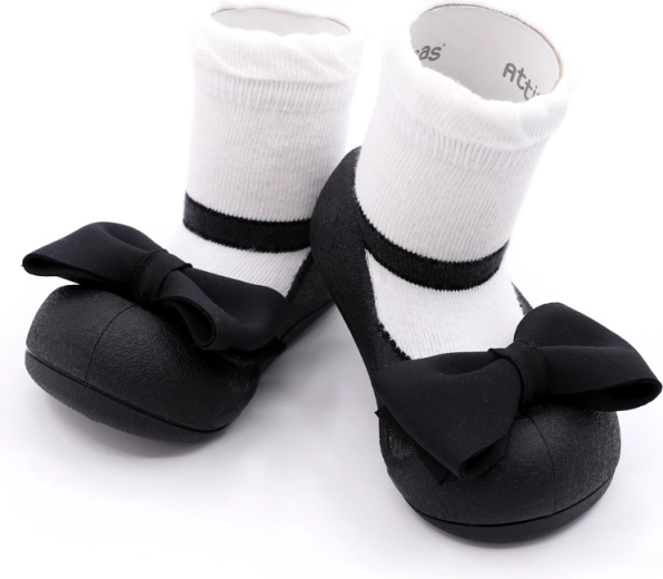 Attipas barefoot shoes Mary Jane Black XL (size 22.5)