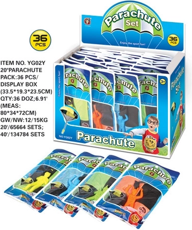 Igračka Padobranac 4 Boje