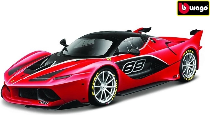 Metalni model Ferrari FXX K crveni