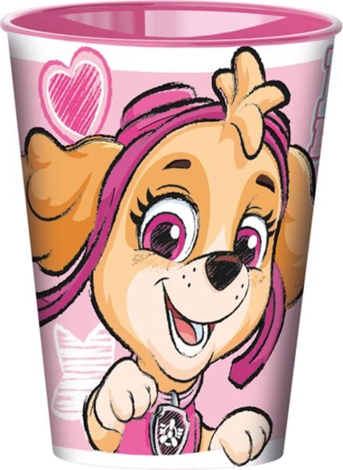 Plastična čaša Paw Patrol 260 ml ružičasta