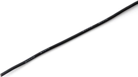 Silikonski vodič MSP 1,0 mm² (17 AWG) crni 1 m