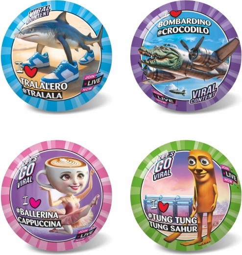 Lopta BRAINROT 23 cm