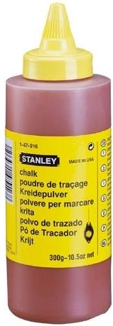 Označavajući prah 115 g crveni STANLEY