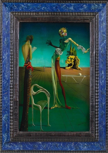 Puzzle Žena s ružom - 1000 dijelova