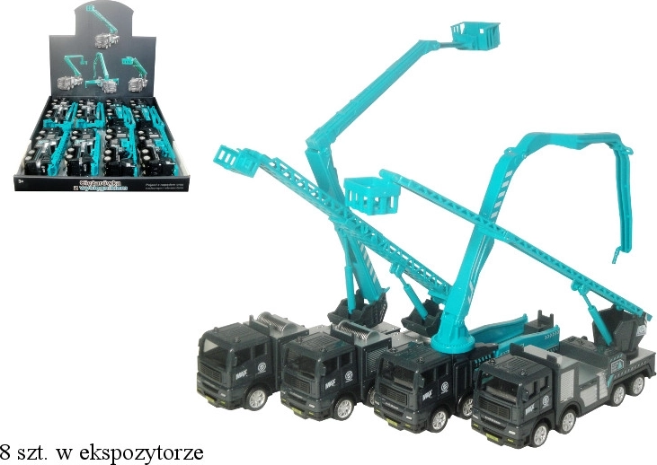 Građevinski kamion s dizalicom