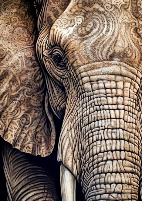 Puzzle Uzoraka predaka 1000 dijelova