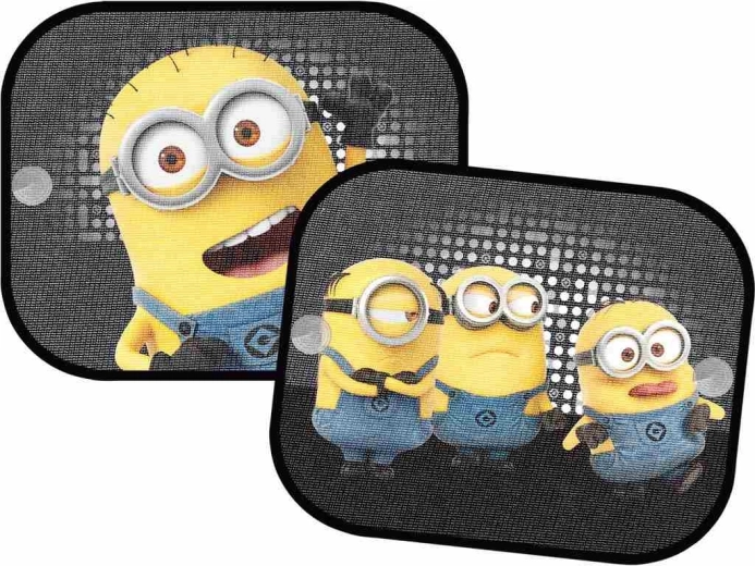 Sjenila za auto Minions 2 kom