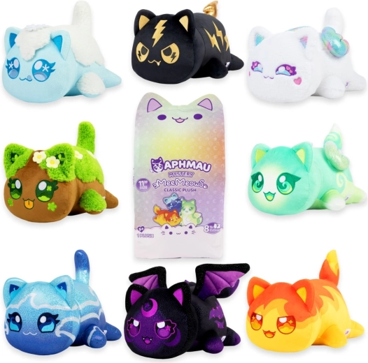 Aphmau Mystery MeeMeows klasična plišana mačkica (iznenađenje u pakiranju)