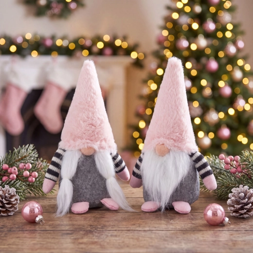 Textile Christmas gnome 25 cm - 1 piece