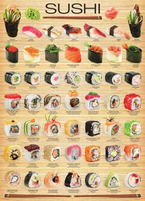 EUROGRAPHICS Puzzle Sushi 1000 komada