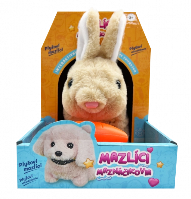 Interaktivni plišani zeka s mrkvicom