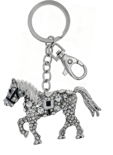 Srebrni privjesak za ključeve križ