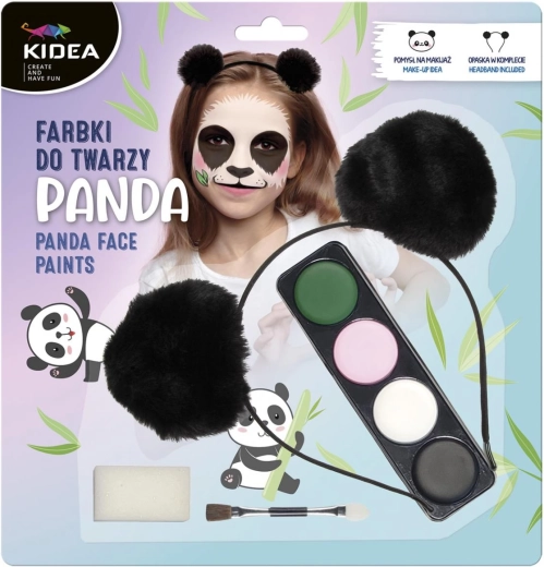Set boja za lice panda