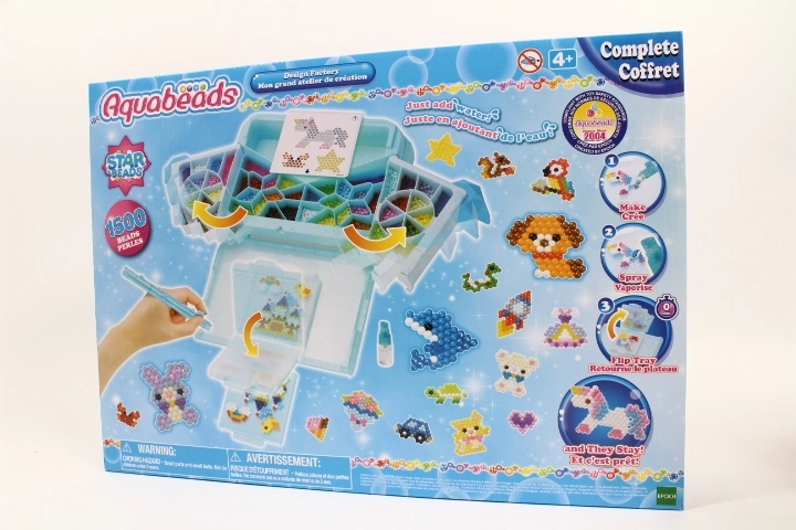 Aquabeads Design Factory creative set with water beads