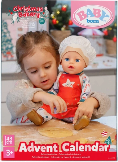 Baby Born adventski kalendar 2026 s dodacima za lutku 43 cm