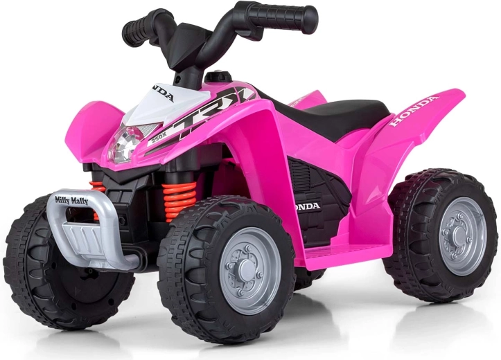 Milly Mally Honda ATV Electric Quad Bike, Pink