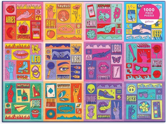 Puzzle Snaga znakova 1000 dijelova GALISON