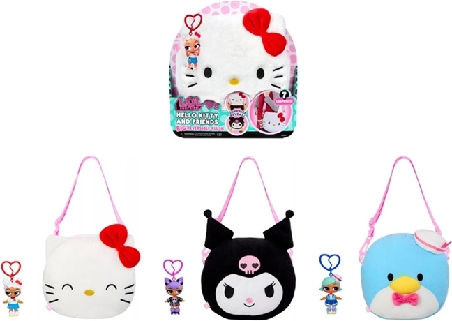 L.O.L. Surprise! x Hello Kitty large plush toy, assorted designs - 1 piece
