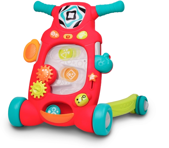 Glazbeno guralo s aktivnostima 2-u-1 HAP-P-KID
