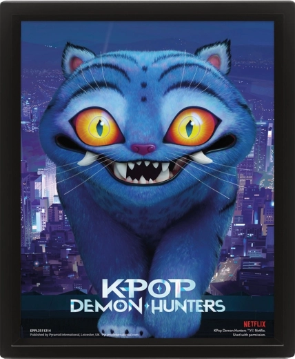 K-pop Demon Hunters 3D poster