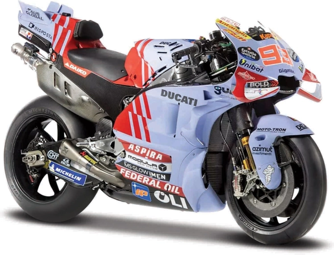 Maisto motocikl Gresini Racing 2024 Marc Marquez 1:18