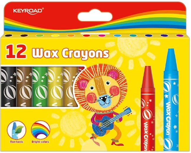 Vosakne pastele Keyroad 12 boja, promjer 14 mm