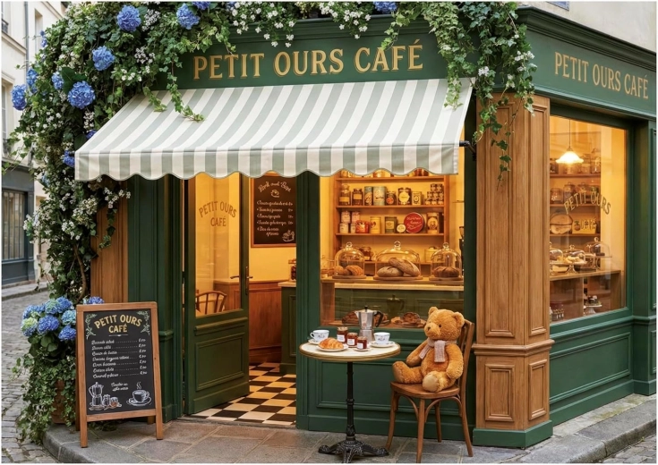 Educa puzzle Medvjedićeva kavana 1000 dijelova