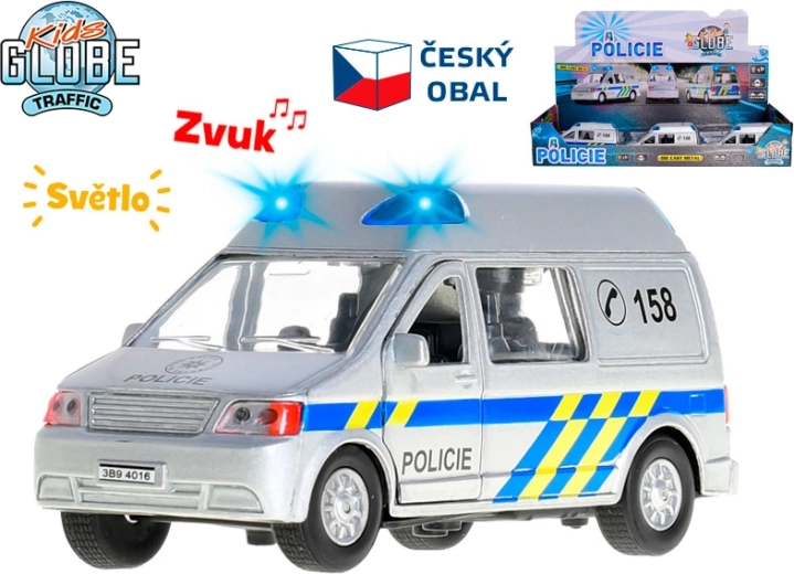 Kids Globe Traffic policijski kombi sa svjetlima i zvukovima 14 cm