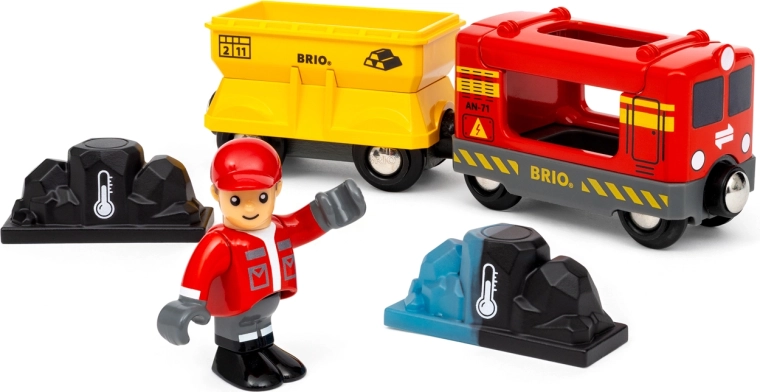 Brio world teretni vlakić s draguljima koji mijenjaju boju