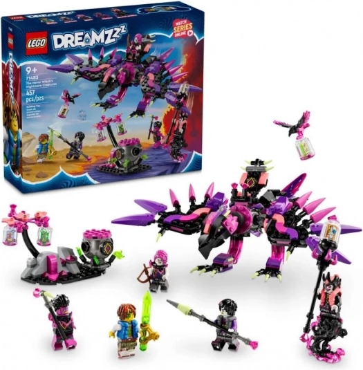 LEGO® DREAMZzz™ 71483 Vještica Nikadnica i njezina stvorenja iz noćne more